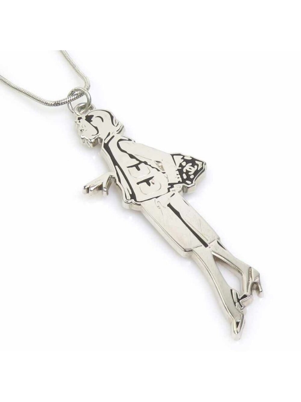 Chanel Necklace Mademoiselle Silver